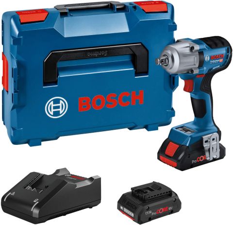 GDS 18V-450 HC Bosch Akumulatorski udarni odvrtači 2 x 4,0Ah + L-BOXX | 06019K4002