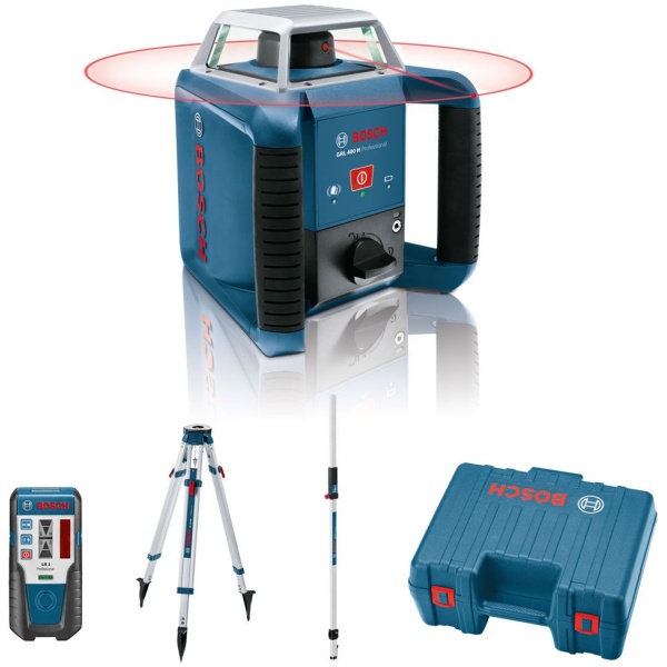 Bosch Rotacioni laser GRL 400 H + LR1 + BT170 + GR240 + kofer | 06159940JY