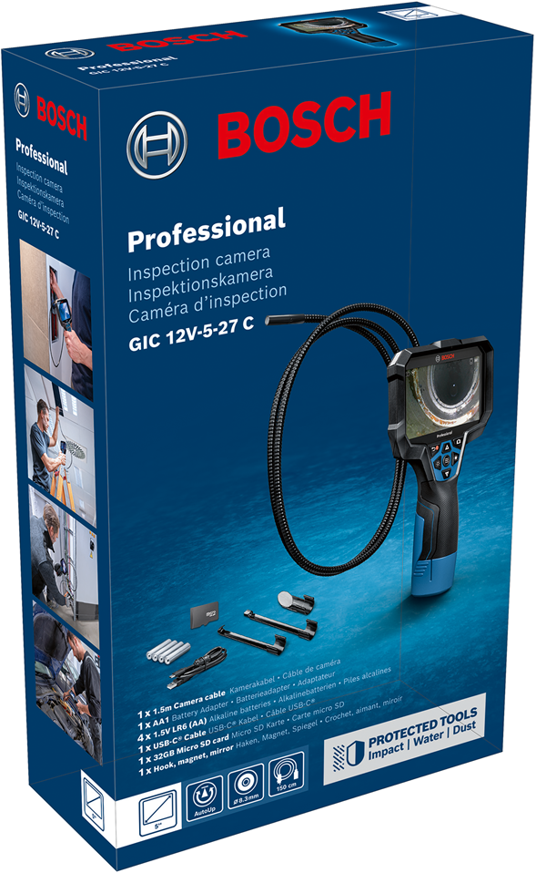 GIC 12V-5-27 C  Bosch Inspekciona kamera | 0601241400 - Slika 2