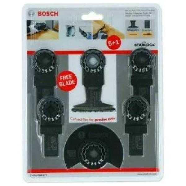 Bosch 6-delni univerzalni set BiM segmentnih listova testere Wood and Metal | 2608664677