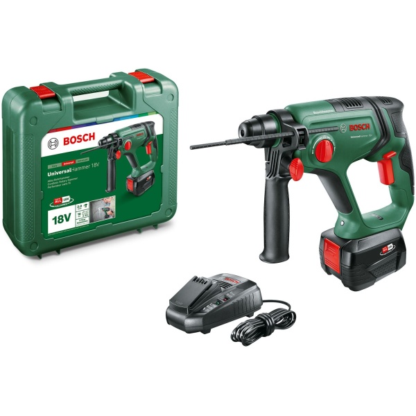 Bosch Aku.elektro-pneumatski čekić za bušenje UniversalHammer 18V / 1 x 4.0 Ah | 06039D6004