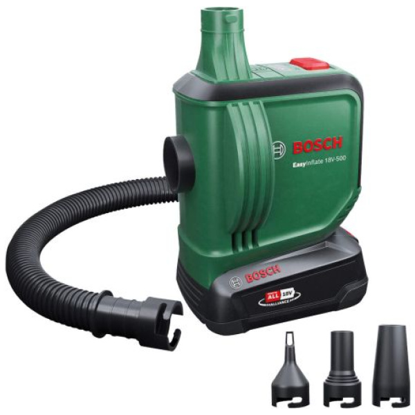 Bosch EasyInflate 18V-500 akumulatorska pneumatska pumpa za vazduh 1x2,0 Ah | 0603947201