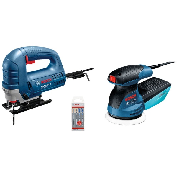 Bosch set GST 8000 E + GEX 125-1 AE | 0615990M8T