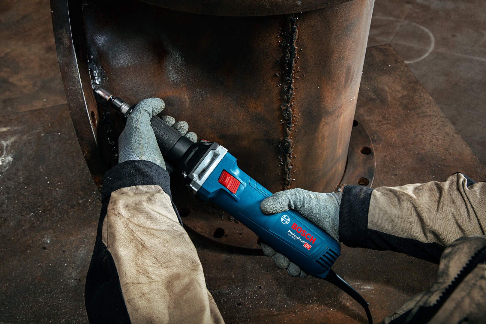 GGS 30 LS Bosch Professional Ravna - čeona  brusilica 750W | 06012B5020 - Slika 3