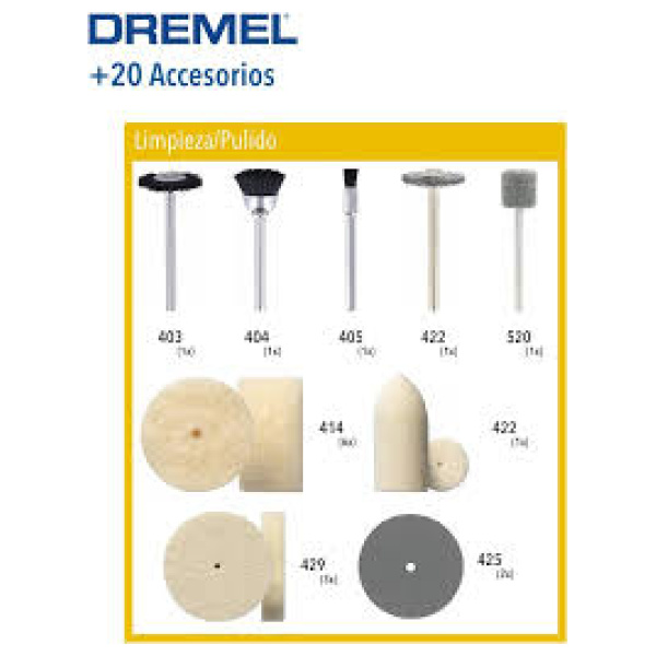 DREMEL set za čišćenje/poliranje (684) | 26150684JA - Image 2