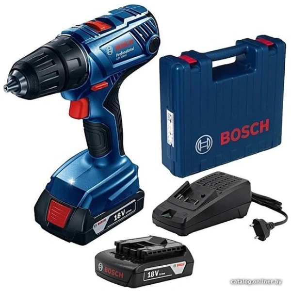 GSB 180-LI Aku.vibraciona bušilica-odvrtač Bosch Professional / 2 x 2,0Ah u koferu | 06019F8307 - Image 5