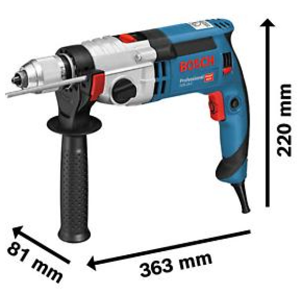 GSB 24-2 Bosch Professional Vibraciona bušilica 1100W  | 060119C802 - Slika 4