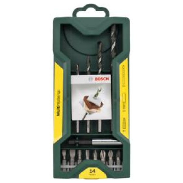 Bosch 14-delni Mini-X-Line set multimaterijal burgija | 2607017161 - Image 2