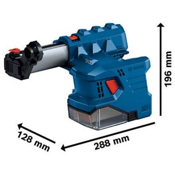 Bosch pribor za usisavanje prašine GDE 12 | 1600A02BV9 - Image 2