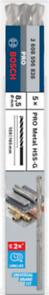 PRO 8,5×109×165 mm Metal HSS-G spiralna burgija velike dužine pakovanje 5 kom. | 2608596828 - Slika 2