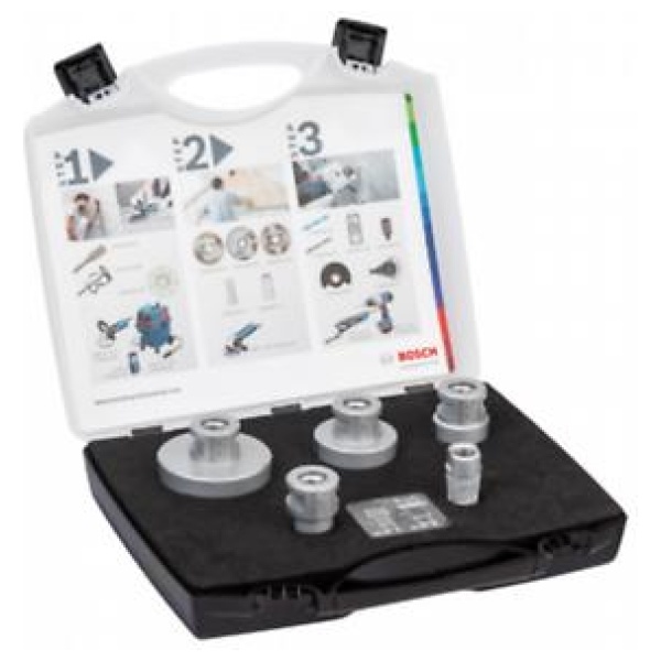 Bosch Diamond Dry Speed 5-delni set dijamantskih kruna + dijamantsko glodalo | 2608576669