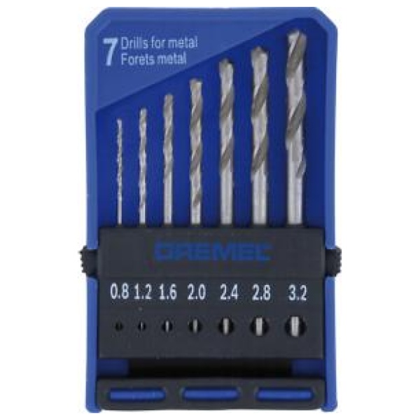 DREMEL  Set Burgija 0.8-3.2 7 kom | 2615062832