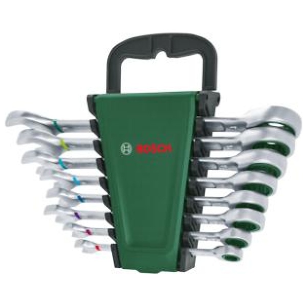 Bosch 8-delni set kombinovanih ključeva sa čegrtaljkom | 1600A027PS