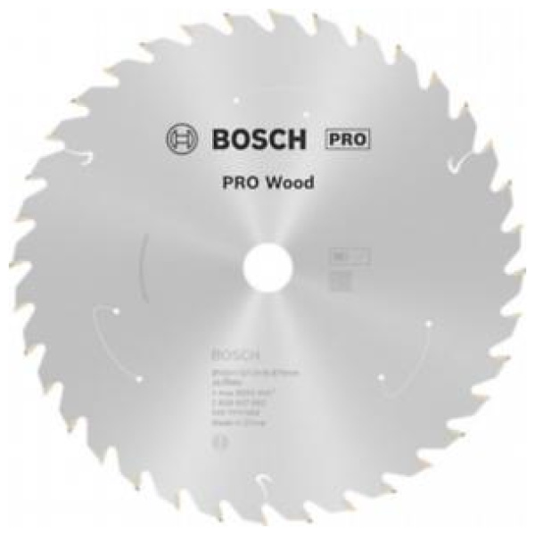 Bosch 165x1,5/1x15,875mm T36 PRO za Drvo list akumulatorske kružne testere | 2608837682