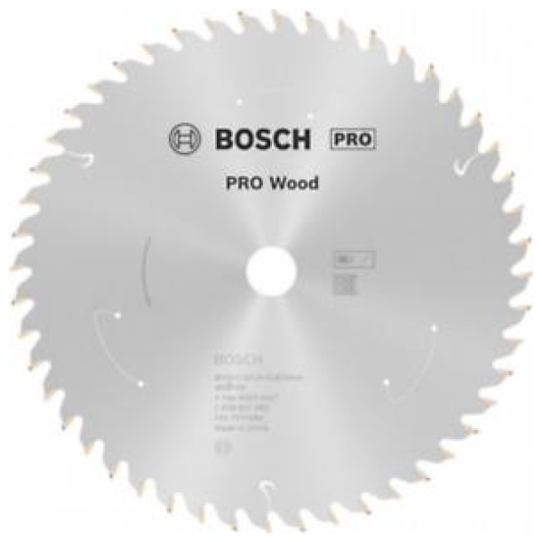 Bosch PRO 165x1,5x15,875mm T48 list za Drvo akumulatorske kružne testere  | 2608837683