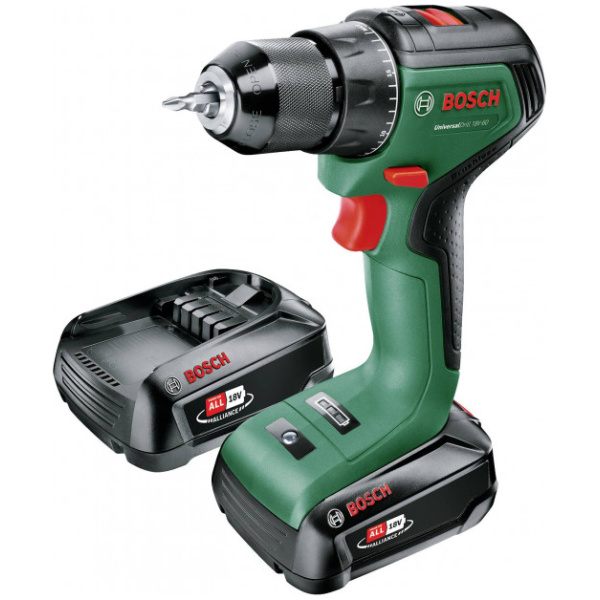 UniversalDrill 18V-60  Bosch Aku.bušilica-odvrtač  / 2 x 2.0 Ah | 06039D7002