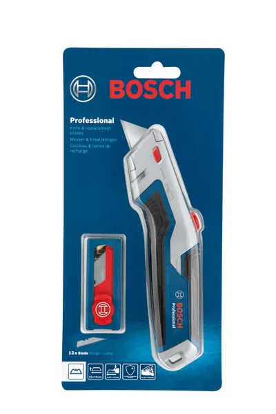 Bosch Univerzalni skalpel sa trapeznim nožićima +10 zamenskih nožića | 1600A027M5 - Slika 3