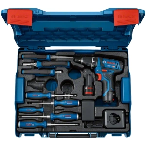 GSR 12V-15 Kombinovani set Bosch Professional i ručni alati + L-Boxx | 060186810R