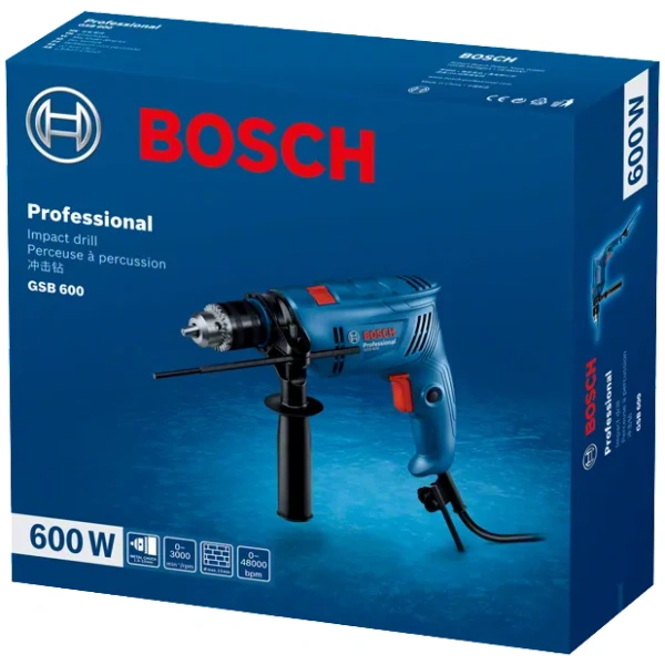 GSB 600 Bosch Professional Udarna bušilica  | 06011A0320 - Slika 2