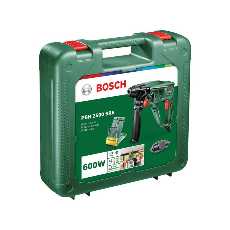 PBH 2500 SRE Bosch Elektro-pneumatski čekić za bušenje | 0603344404 - Slika 2