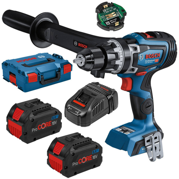 GSB 18V-150 C Aku.vibraciona bušilica-odvrtač Bosch / 2 x ProCORE 8,0Ah + L-Boxx | 06019J5105 - Slika 7