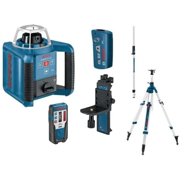 Bosch GRL 300 HVG + BT 300 HD + GR 240 Rotacioni laser sa zelenim linijama| 061599404B