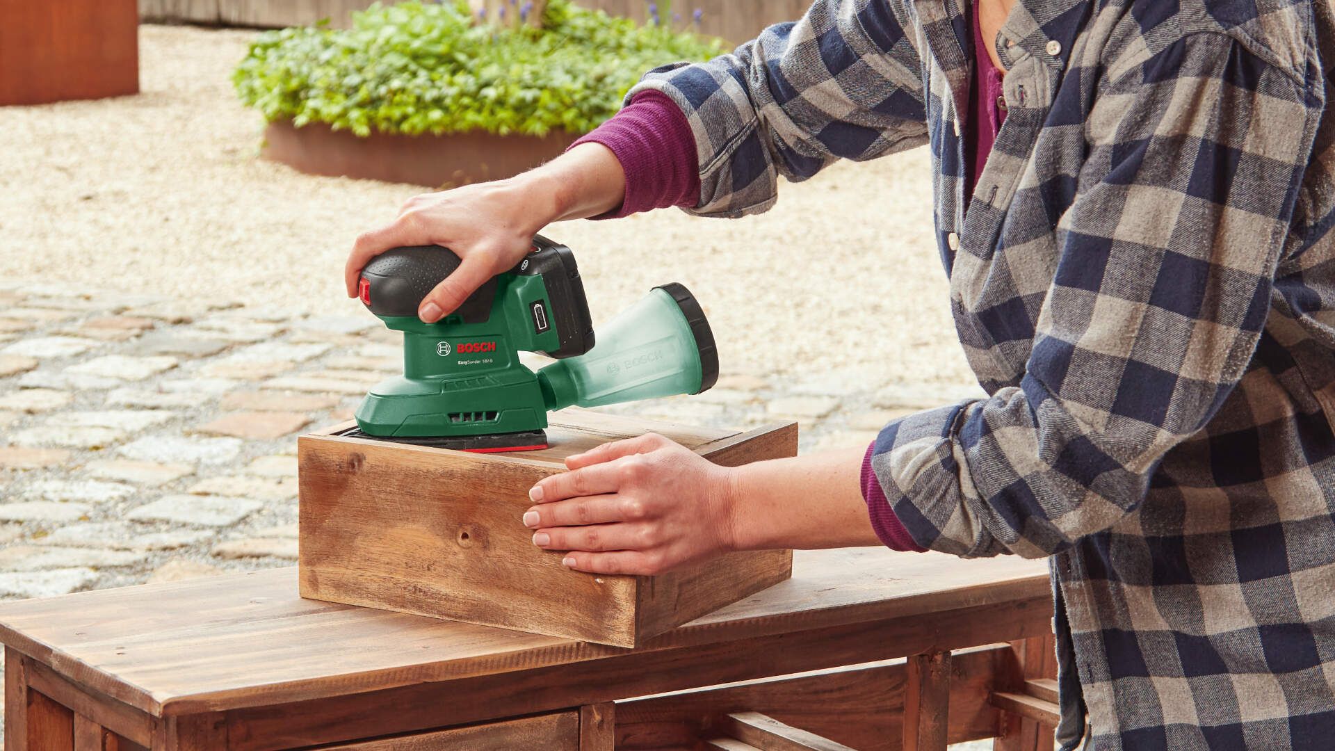 EasySander 18V Bosch Aku ekscentar brusilica SOLO | 06033E3000 - Slika 3