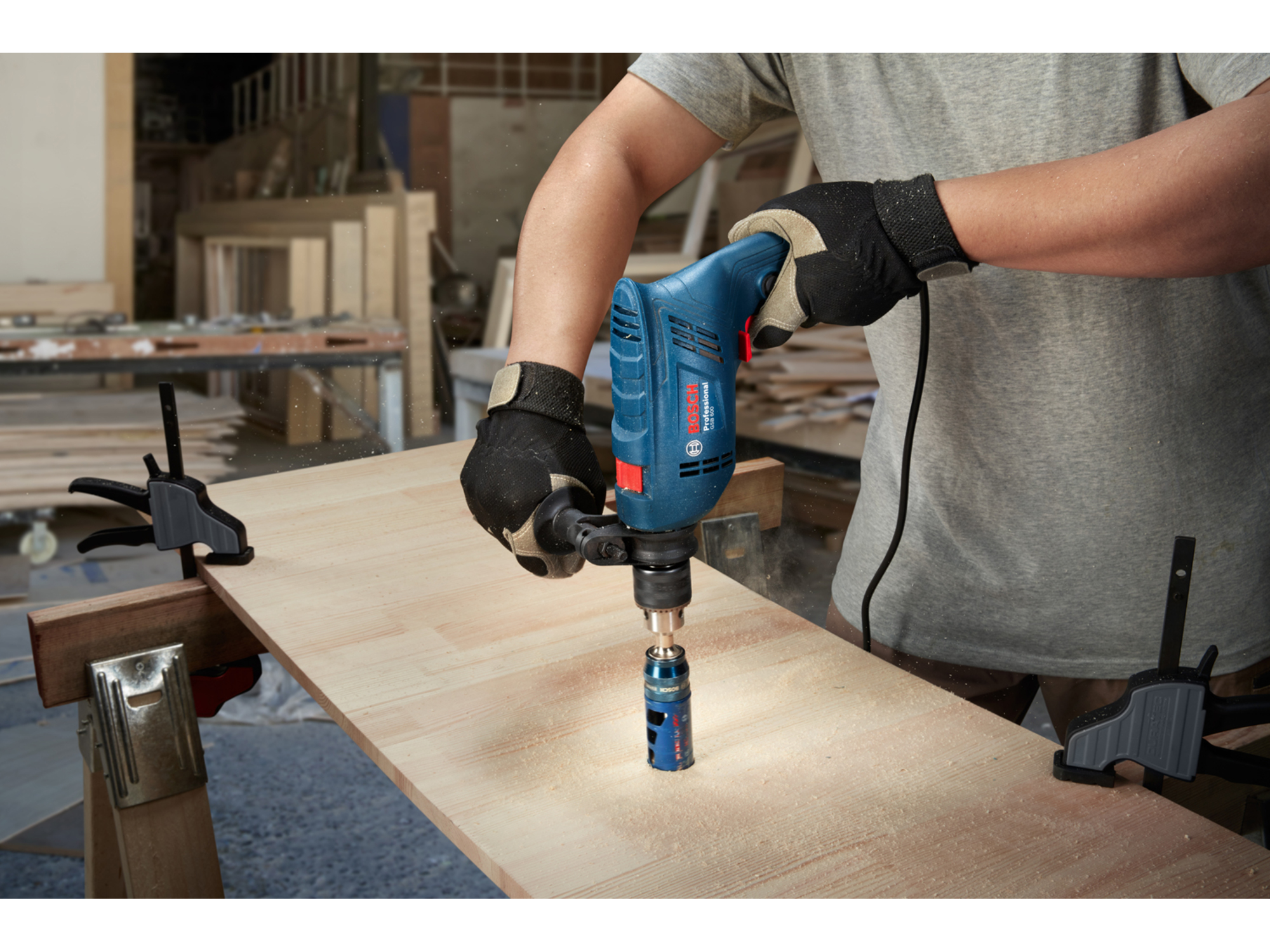 GSB 600 Bosch Professional Udarna bušilica  | 06011A0321 - Slika 2
