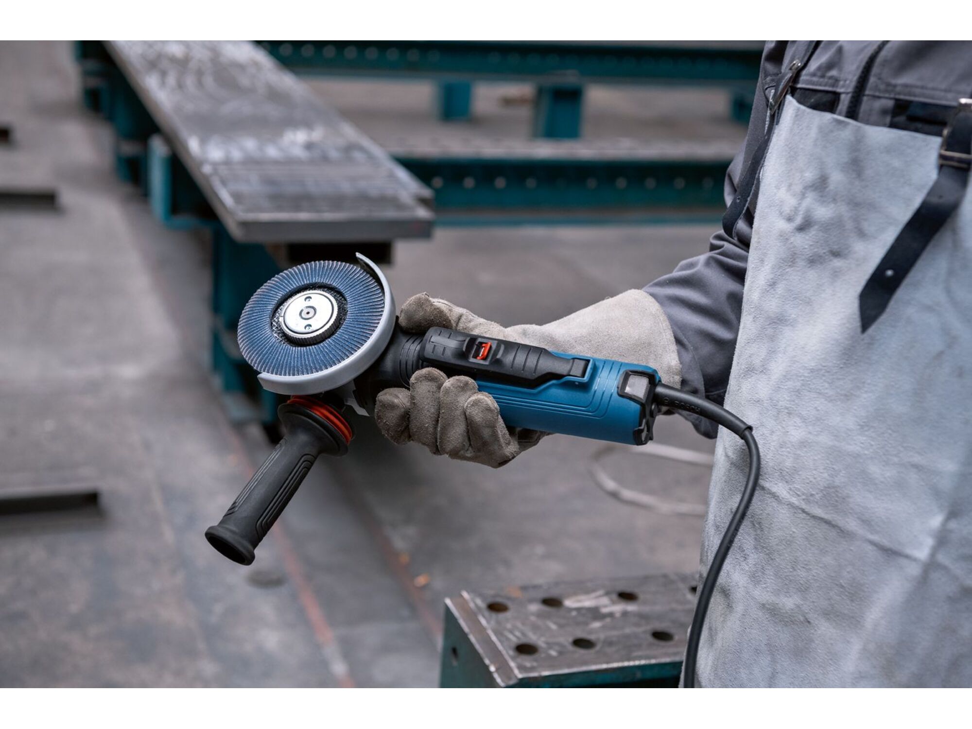 GWX 17-125 PSB Ugaona brusilica sa sistemom X-LOCK | 06017D3700 - Slika 3