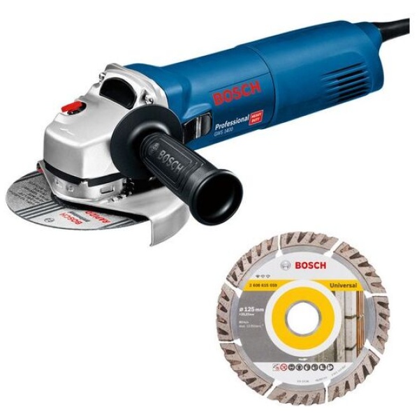 Bosch GWS 1400 +dijamantska rezna ploča u kartonu | 0615990N1V