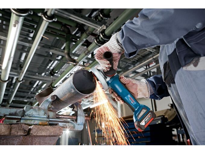 GWX 18V-10 P Bosch X-LOCK  Akumulatorska ugaona brusilica SOLO | 06019J4200 - Slika 2