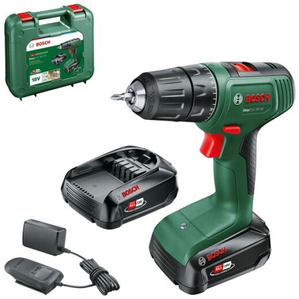 EasyDrill 18V-40 Bosch Akumulatorska bušilica-odvrtač  / 2x1,5 Ah | 06039D8002