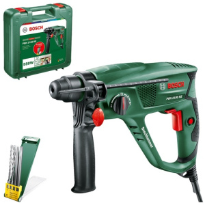 PBH 2100 RE Bosch Elektro-pneumatski čekić  SDS-Plus 550W + set burgija i dleta | 06033A9302