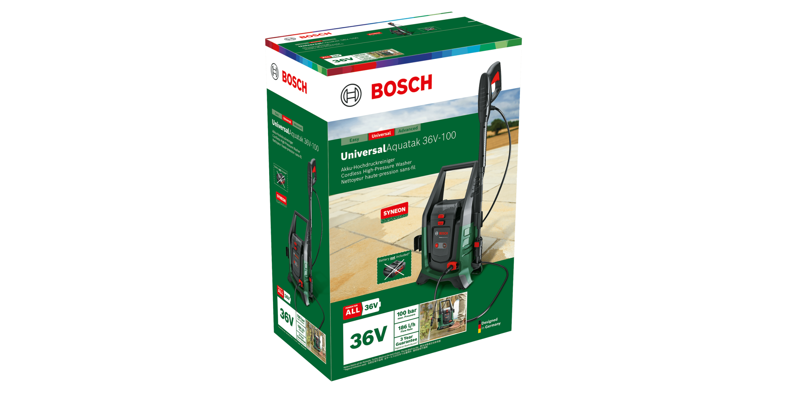 UniversalAquatak 36V-100 Akumulatorski perač pod visokim pritiskom SOLO  | 06008C7000