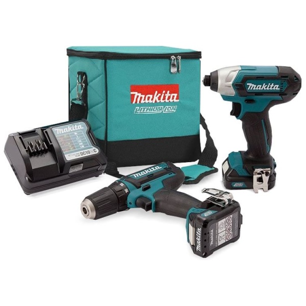 Makita CLX224SA set alata DF333D bušilica + TD110D l CLX224SA - Image 2