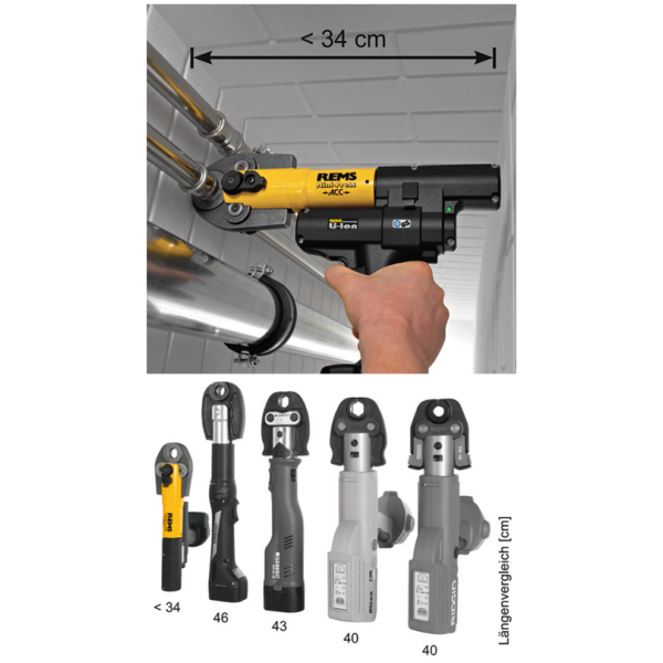 Akumulatorska radijalna presa REMS Mini-Press ACC Basic-Pack l REMS 578X04 - Image 2