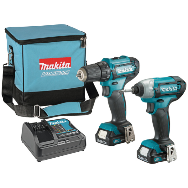 Makita CLX224SA set alata DF333D bušilica + TD110D l CLX224SA