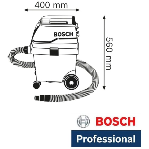 Bosch GAS 25 L SFC Usisivač za suvo i mokro usisavanje, 1.200W l 0601979103 - Image 3