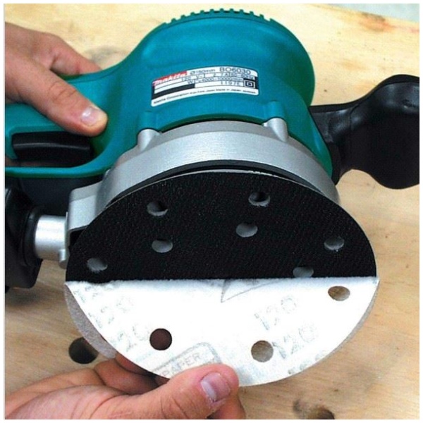 Makita BO6030 šlajferica - ekscentar brusilica  310 W l BO6030 - Image 5