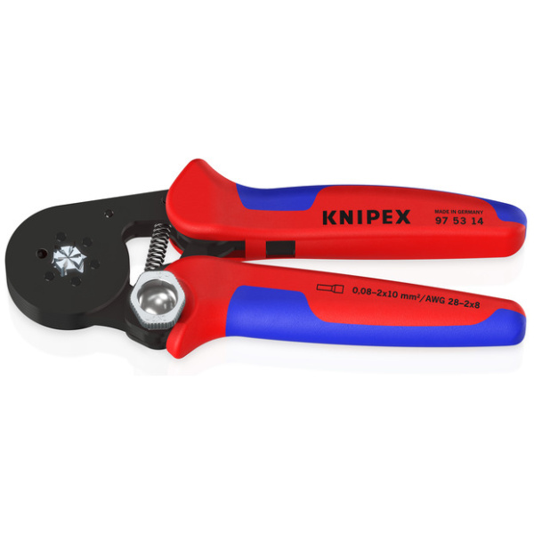 Klješta za hilzne Knipex samopodesiva 0.08-16mm2 | 97 53 14