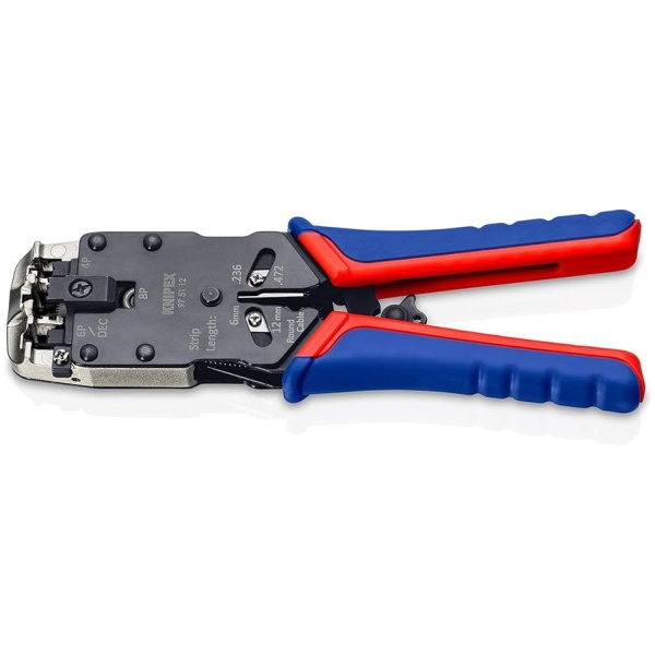 Knipex Klešta za konektore RJ 10,11,12,45 4/6/8 | 97 51 12