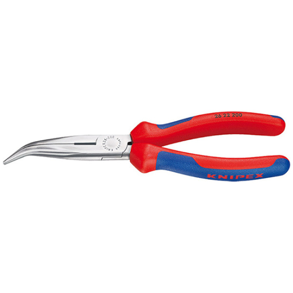 Klešta špic kriva Knipex 200mm | 26 22 200