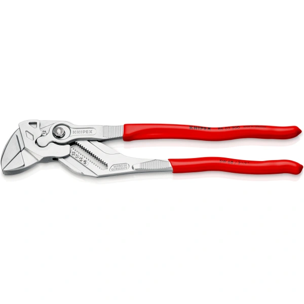 Klešta-Ključ  Knipex sa ravnim čeljustima 300mm | 86 03 300