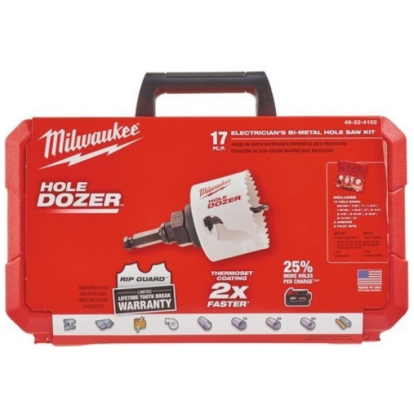 Krunske burgije Milwaukee 22-76 mm set | 49224102 - Image 2