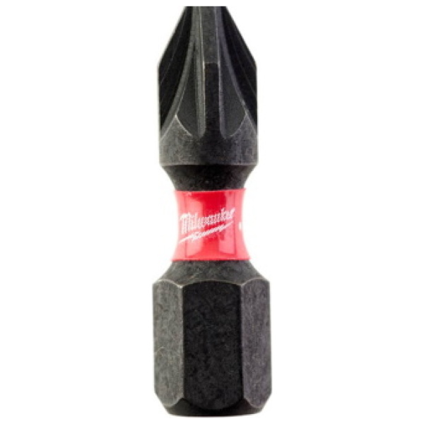 Udarni bitovi Milwaukee PZ SHOCKWAVE ojačani PZ2 x 25mm 1/4” / 25 kom | 4932430864 - Image 2