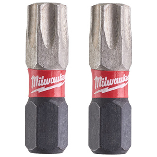 Udarni bitsevi Milwaukee TX SHOCKWAVE ojačani 1/4" TX40 x 25 mm / 2 kom | 4932430888 - Image 2