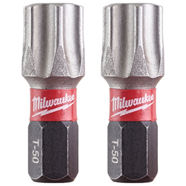 Udarni bitsevi Milwaukee TX SHOCKWAVE ojačani 1/4" / 2 kom. | 4932430891