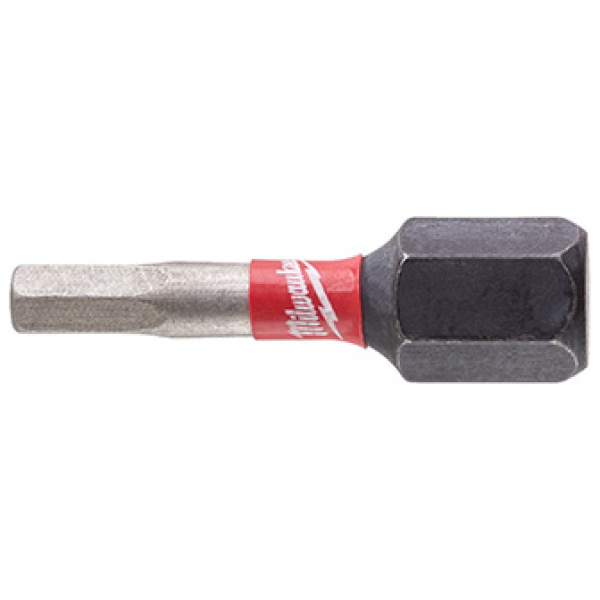 Udarni bitsevi Milwaukee HEX SHOCKWAVE ojačani HEX 3 x 25mm 1/4" / 2 kom| 4932430894 - Image 3