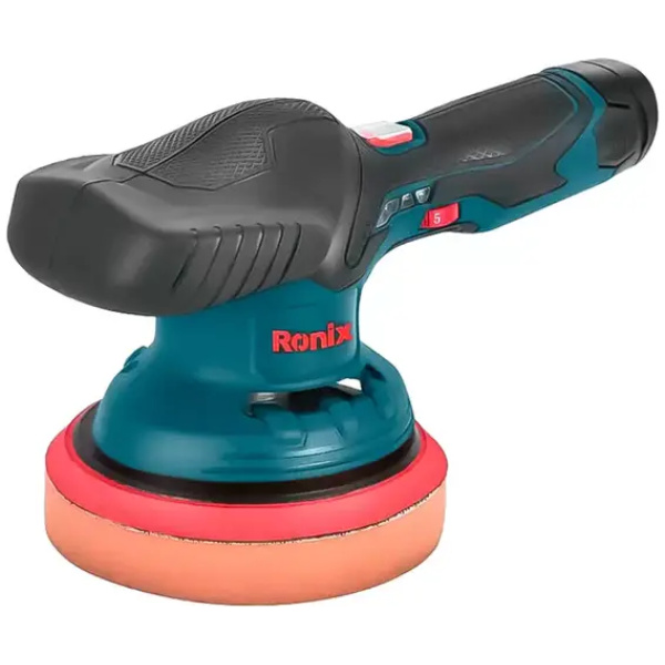 RONIX Akumulatorska ekscentrična polirka E BRUSHLESS (1x2Ah) 8309 CB 12V/150mm | 728309