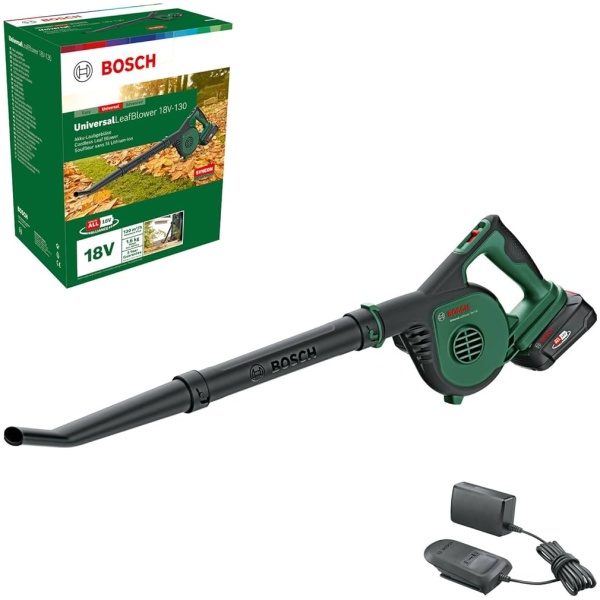 Bosch UniversalLeafBlower 18V-130 Aku duvač lišća 1 x PBA 2.5Ah+punjač l 06008A0600